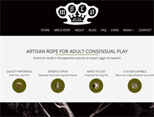 Tablet Screenshot of mocojute.com